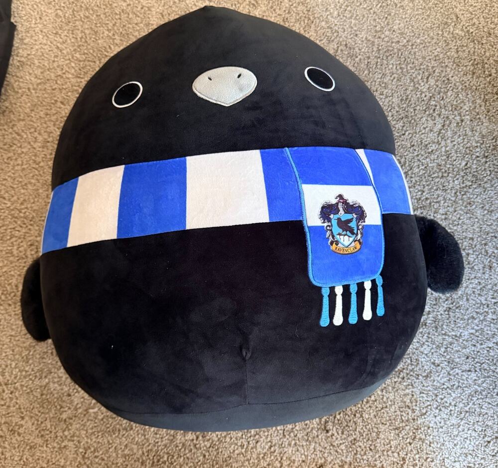 Squishmallows Harry Potter House Mascot Ravenclaw Raven 2023 Plush HUGE